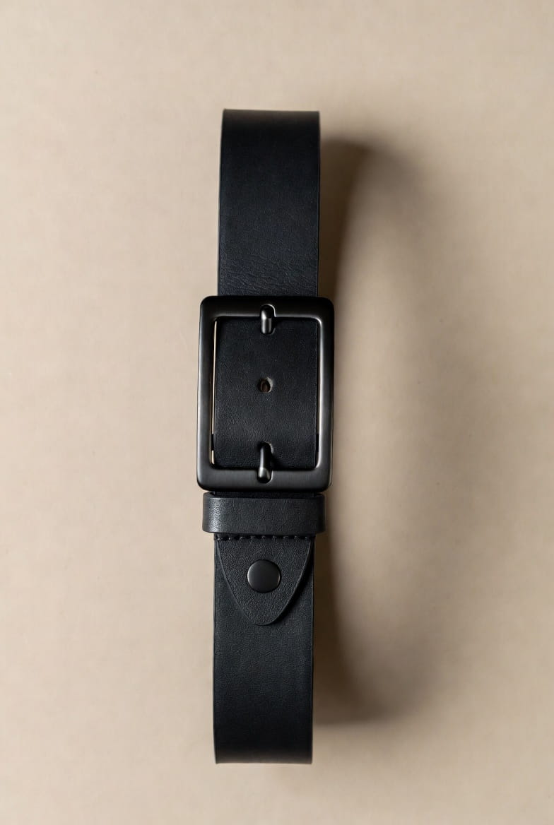 RM Williams Drover belt in black