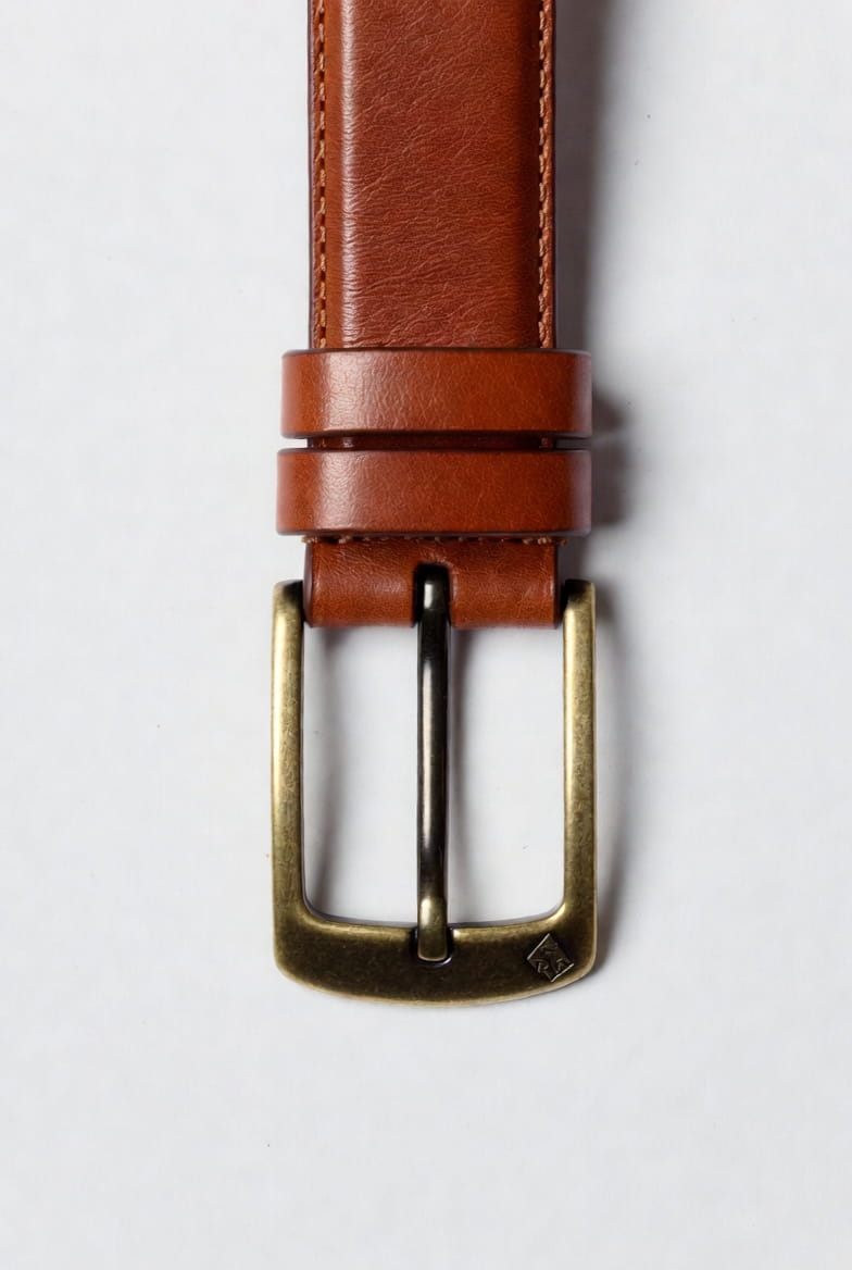 RM Williams Traditional belt in chestnut